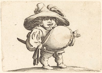 Férfi nagy hasú alkotó: Jacques Callot