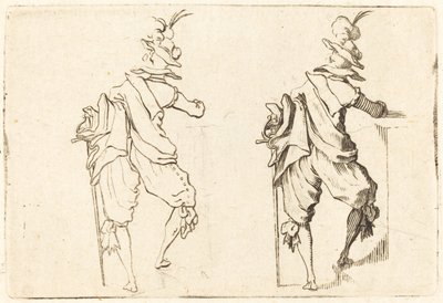 Krisztus és a házasságtörésen elhurcolt asszony, 1635. alkotó: Jacques Callot
