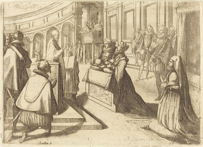 Osztrák Margit és III. Fülöp házassága alkotó: Jacques Callot