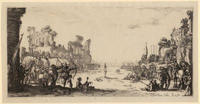 Szent Sebestyén vértanúsága alkotó: Jacques Callot