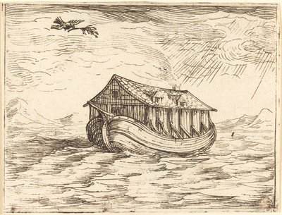 Noé bárkája. alkotó: Jacques Callot