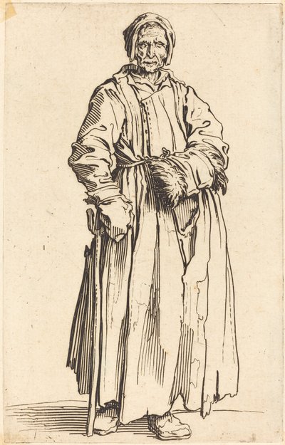 Félszemű nő, c. 1622. alkotó: Jacques Callot