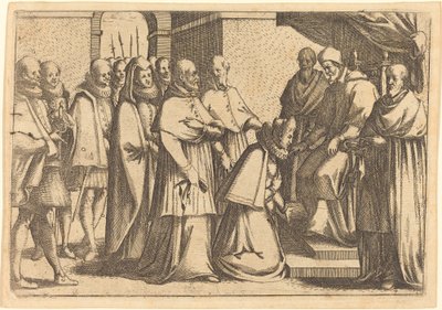 Pápai hallgatóság alkotó: Jacques Callot
