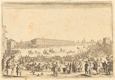 Piazza a Porta al Prato-n alkotó: Jacques Callot