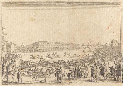 Piazza a Porta al Prato-n alkotó: Jacques Callot