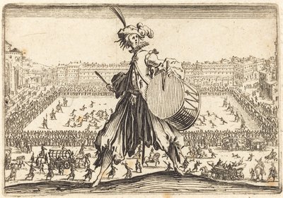 Piazza a Porta al Prato-nál, c. 1622. alkotó: Jacques Callot