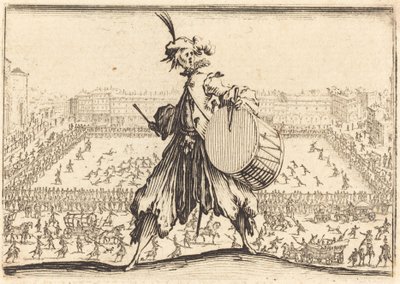 Piazza Santa Croce, Firenze alkotó: Jacques Callot