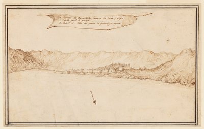 Mazachebir planometrikus nézete alkotó: Jacques Callot