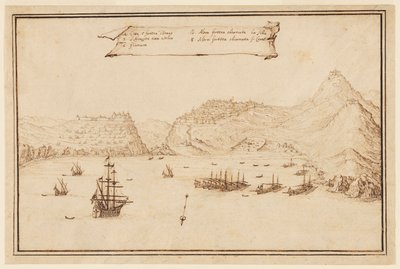 Planometrikus nézet Oran, Algéria alkotó: Jacques Callot