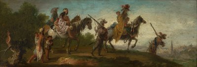 Cigányok menete alkotó: Jacques Callot