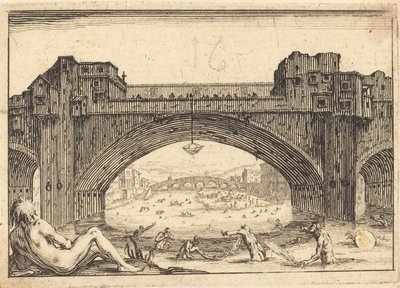 Ponte Vecchio, Firenze alkotó: Jacques Callot