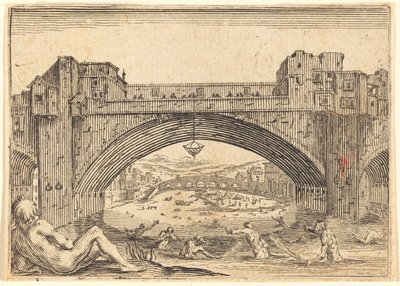 Ponte Vecchio, Firenze alkotó: Jacques Callot