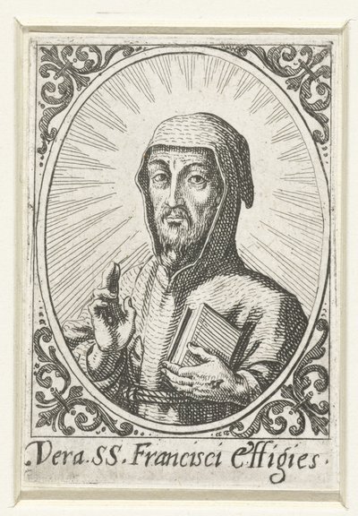 Szent Ferenc portréja alkotó: Jacques Callot