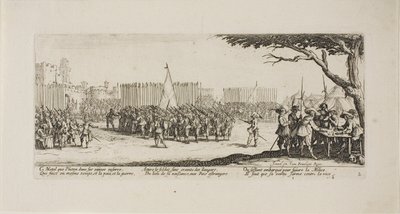 Csapattoborzás, második lemez a The Miseries of War-ból alkotó: Jacques Callot