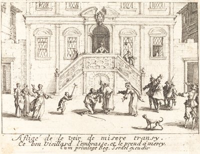 A tékozló fiú visszatérése alkotó: Jacques Callot