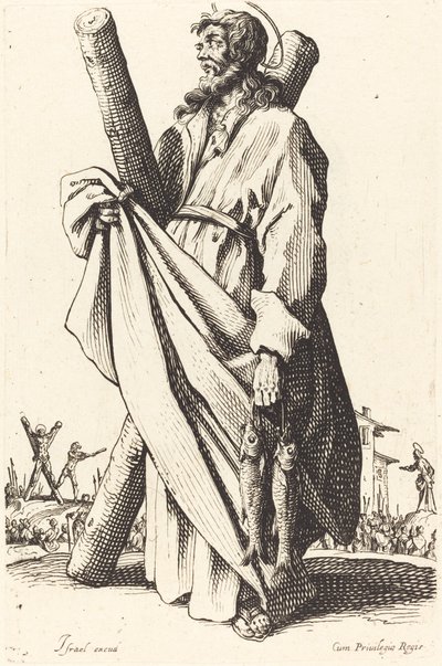 Szent András alkotó: Jacques Callot