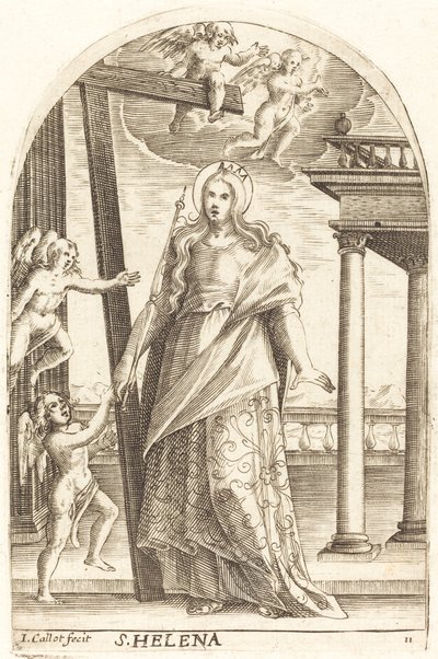 Szent Ilona alkotó: Jacques Callot