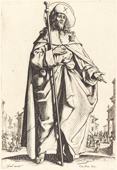 Nagy Szent Jakab alkotó: Jacques Callot
