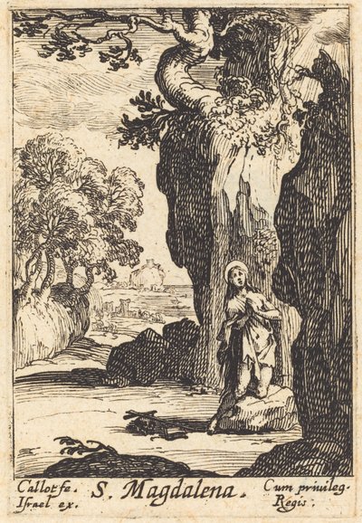 Szent Mária Magdolna alkotó: Jacques Callot