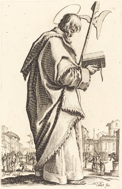 Szent Mátyás alkotó: Jacques Callot