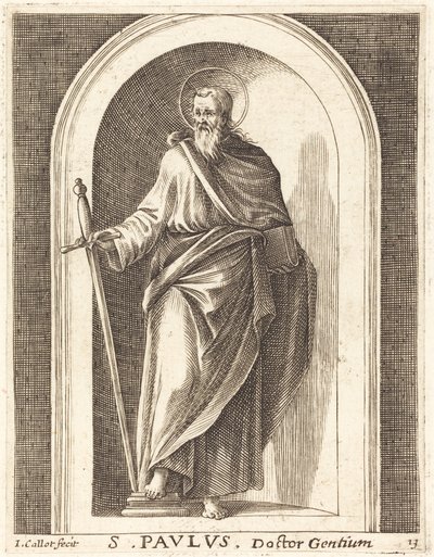Szent Pál alkotó: Jacques Callot