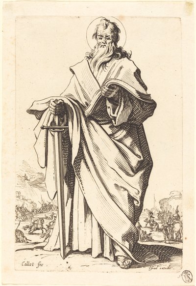 Szent Pál alkotó: Jacques Callot
