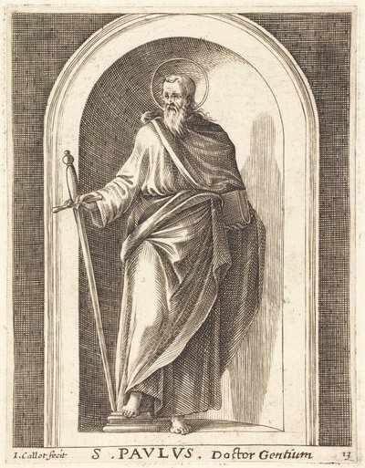 Szent Pál alkotó: Jacques Callot