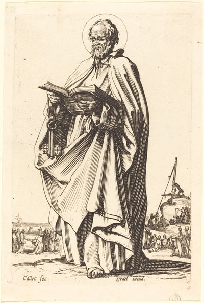 Szent Péter alkotó: Jacques Callot