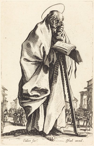 Szent Simon alkotó: Jacques Callot