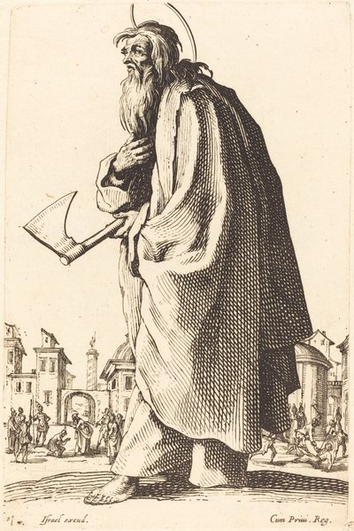 Szent Tádé alkotó: Jacques Callot