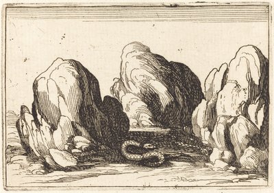 Kígyó, 1628. alkotó: Jacques Callot