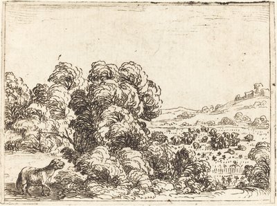 Bárány hívó bárány alkotó: Jacques Callot