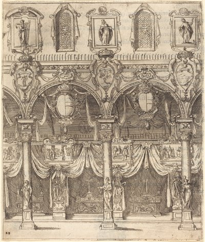 San Lorenzo mellékfolyosója, Firenze alkotó: Jacques Callot