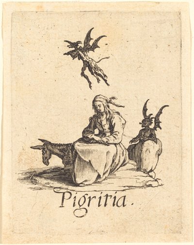 Lajhár alkotó: Jacques Callot