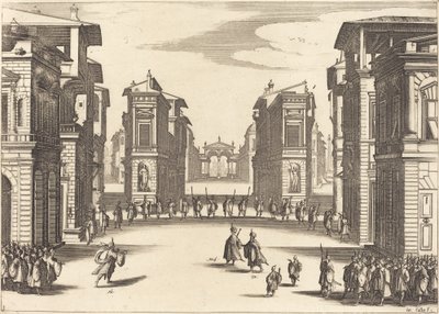 Soliman, III. felvonás alkotó: Jacques Callot