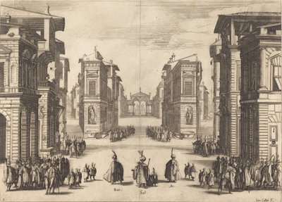 Szulejmán, I. felvonás alkotó: Jacques Callot