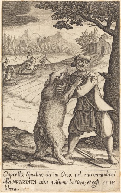 Spadino, 1619. alkotó: Jacques Callot