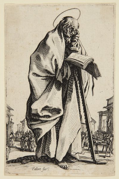 Szent Simon alkotó: Jacques Callot
