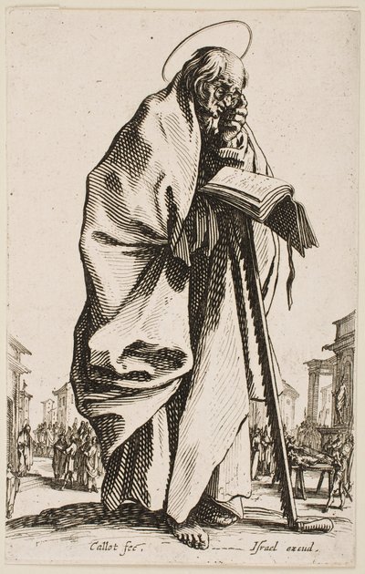 Szent Simon, „A nagy apostolok” sorozatból alkotó: Jacques Callot