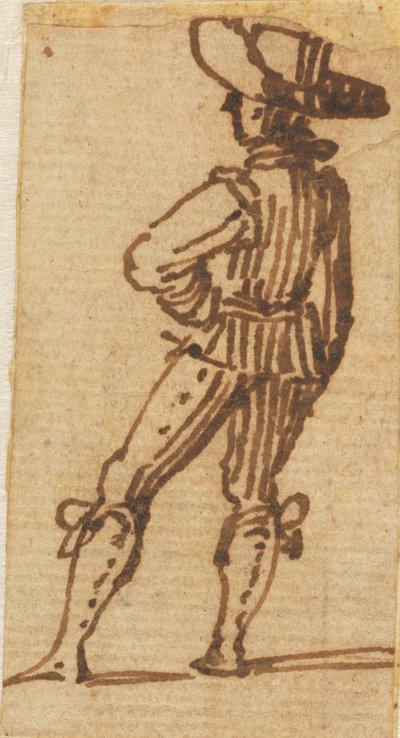 Álló férfi alkotó: Jacques Callot