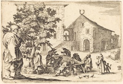Taverna, c. 1622. alkotó: Jacques Callot