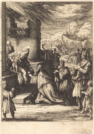 A mágusok imádása alkotó: Jacques Callot