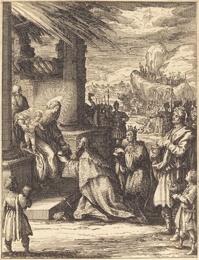A mágusok imádása alkotó: Jacques Callot