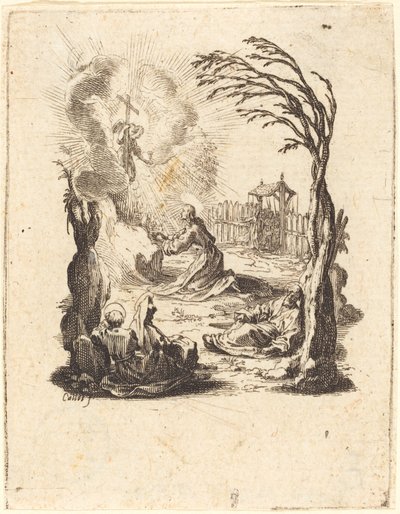 Az agónia a kertben alkotó: Jacques Callot