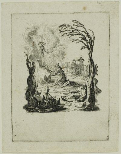 Agónia a kertben, A kis szenvedélyből alkotó: Jacques Callot