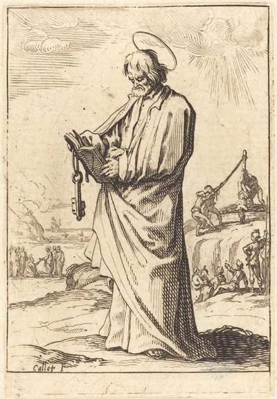 Péter apostol alkotó: Jacques Callot