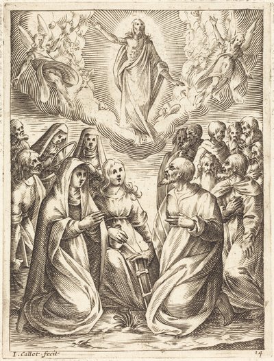 Mennybemenetel alkotó: Jacques Callot