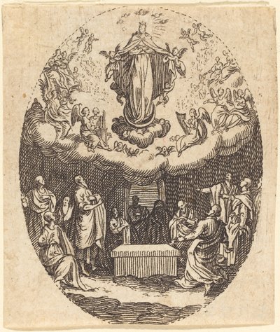 A Nagyboldogasszony a Cherubinnal alkotó: Jacques Callot