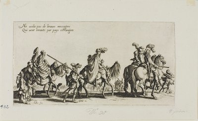 The Bohemians Marching, a The Bohemians-ból alkotó: Jacques Callot