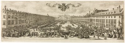 A Carrière vagy Rue Neuve, Nancy (The New Street) alkotó: Jacques Callot